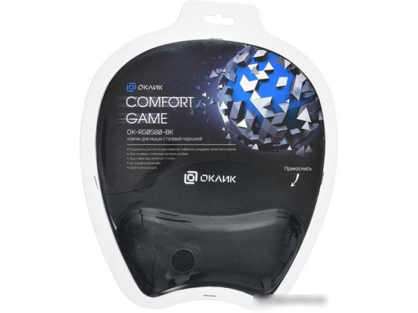 Коврик для мыши Oklick OK-RG0580 (черный)