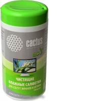 Влажные салфетки CACTUS CS-T1001E