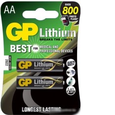Элементы питания GP Lithium AA 2 шт. GP15LF-2CR2