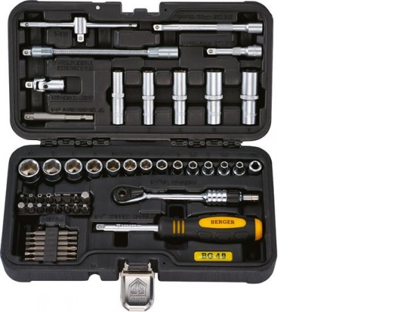 Универсальный набор инструментов Berger BG049-14 (49 предметов)