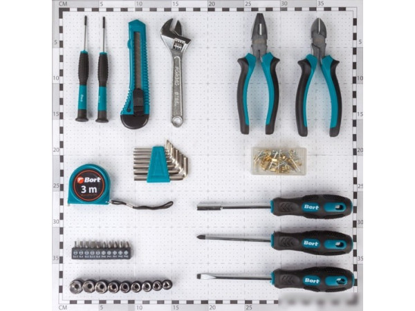 Универсальный набор инструментов Bort BTK-37 (36 предметов)