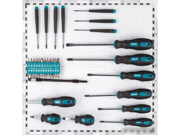 Универсальный набор инструментов Bort BTK-42 (42 предмета)
