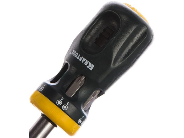 Набор отвертка с битами KRAFTOOL 26161-H13 (13 предметов)