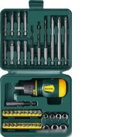 Набор торцевых головок и бит KRAFTOOL 25556-H43 (43 предмета)