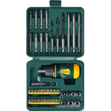 Набор торцевых головок и бит KRAFTOOL 25556-H43 (43 предмета)