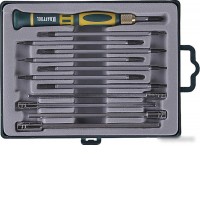 Набор отвертка с битами и головками KRAFTOOL 25611-H12 (12 предметов)