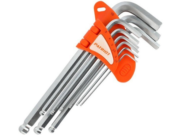 Набор ключей Patriot SKH-9 L (9 предметов)