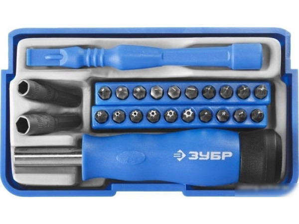 Набор бит Зубр 25648-H24 (24 предмета)