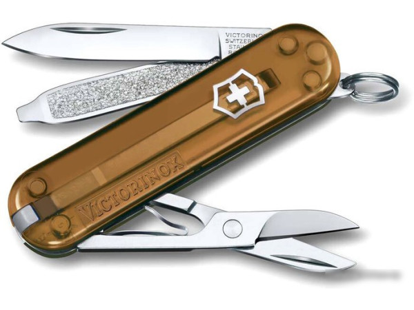 Нож-брелок Victorinox Classic Chocolate Fugde 0.6223.T55G (коричневый)