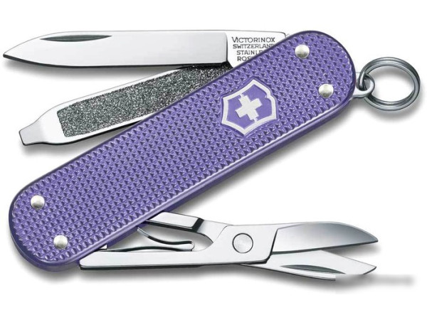 Мультитул Victorinox Classic Alox SD Colors (фиолетовый)