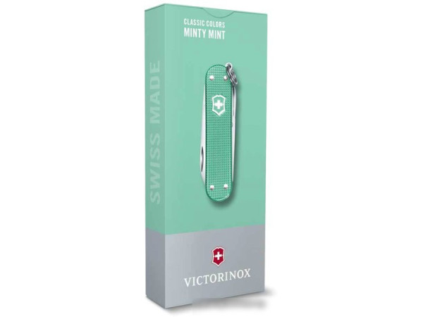 Мультитул Victorinox Classic Alox SD Colors (мятный)