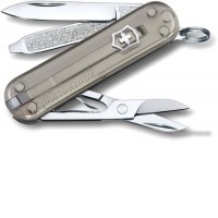 Нож-брелок Victorinox Classic Mystical Morning 0.6223.T31G (серый)