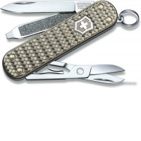 Нож-брелок Victorinox Classic Precious Alox 0.6221.4031G (серый)