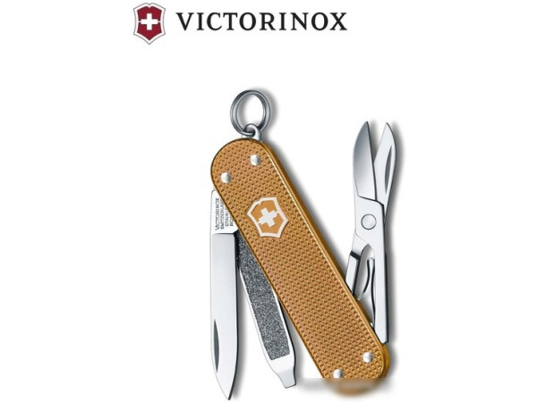 Мультитул Victorinox Classic Alox SD Colors (коричневый)