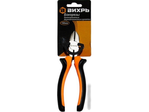 Кусачки боковые (бокорезы) Вихрь 73/6/3/2 180 мм