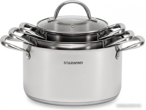 Набор кастрюль StarWind Chef Compact SW-CH1006