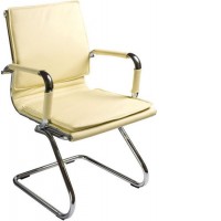 Кресло Бюрократ CH-993-Low-V/Ivory