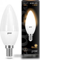 Светодиодная лампа Gauss E14 6.5 Вт 2700 К [103101107]