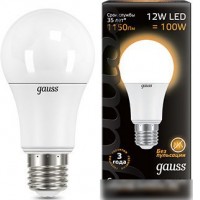 Светодиодная лампа Gauss E27 12Вт 2700K [102502112]