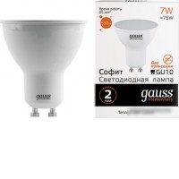 Светодиодная лампа Gauss LED MR16 GU10 7 Вт 3000 К 13617