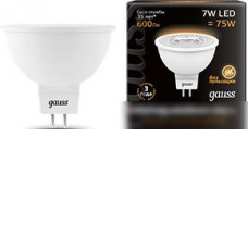 Светодиодная лампа Gauss GU5.3 7Вт 2700K [101505107]