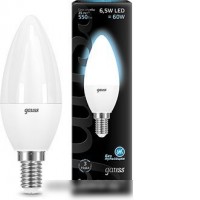 Светодиодная лампа Gauss E14 6.5 Вт 4100 К [103101207]
