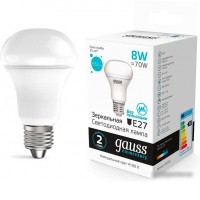 Светодиодная лампочка Gauss Elementary R63 8W 650LM 4100K Е27 63228