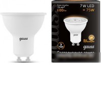 Светодиодная лампа Gauss GU10 7Вт 2700K [101506107]