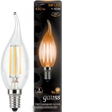 Светодиодная лампа Gauss E14 5Вт 2700К [104801105]