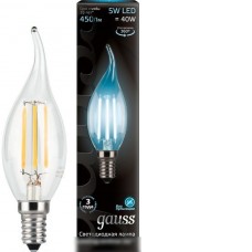 Светодиодная лампа Gauss E14 5Вт 4100К [104801205]