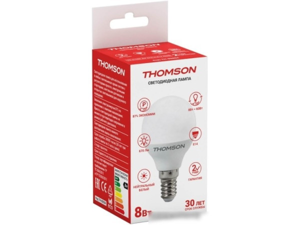 Светодиодная лампочка Thomson Globe TH-B2034
