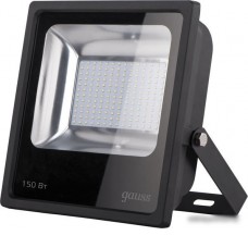 Прожектор Gauss LED 150W IP65 6500K 613100150 (черный)