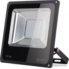 Прожектор Gauss LED 70W IP65 6500K 613100370 (черный)