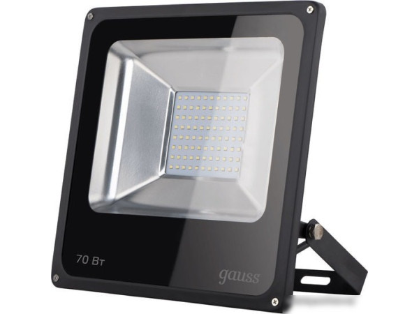 Прожектор Gauss LED 70W IP65 6500K 613100370 (черный)