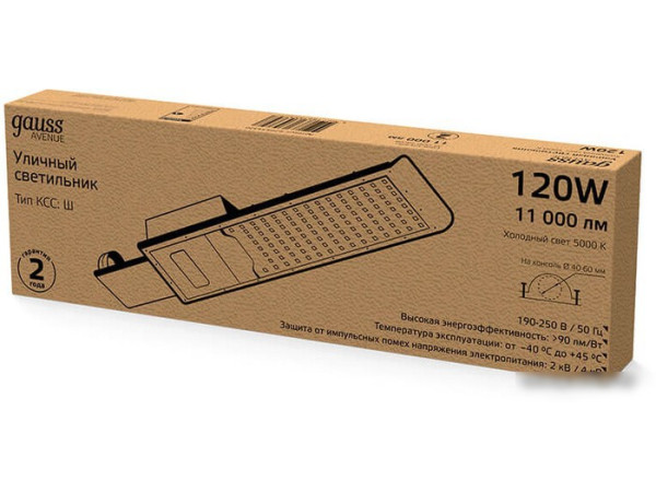 Уличный прожектор Gauss Avenue 629534320