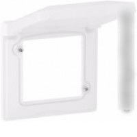 Рамка Legrand Valena Life 1 пост (белый, с крышкой)