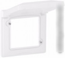 Рамка Legrand Valena Life 1 пост (белый, с крышкой)