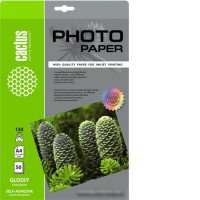 Фотобумага CACTUS Глянцевая A4 130 г/м2 50 л