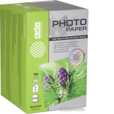 Фотобумага CACTUS Глянцевая A6 180 г/кв.м. 500 листов (CS-GA6180500)