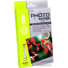 Фотобумага CACTUS Глянцевая 10х15 200 г/кв.м. 50 листов [CS-GA620050]