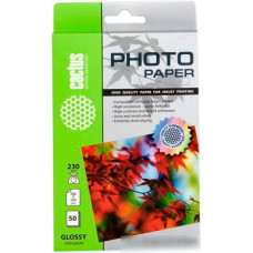 Фотобумага CACTUS Глянцевая 10х15 230 г/м2 50 листов (CS-GA623050)