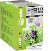 Фотобумага CACTUS Глянцевая A6 230 г/кв.м. 500 листов (CS-GA6230500)