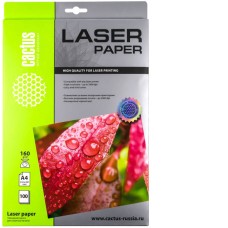 Фотобумага CACTUS глянцевая A4 160 г/кв.м. 100 листов [CS-LPA4160100]
