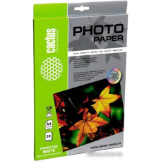 Фотобумага CACTUS Матовая А4 220 г/м2 20 листов (CS-MA422020DS)