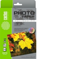 Фотобумага CACTUS Матовая 10x15 230 г/м2 100 листов CS-MA6230100