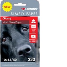 Фотобумага Lomond односторонняя эконом глянцевая 10x15 230 г/м2 50л
