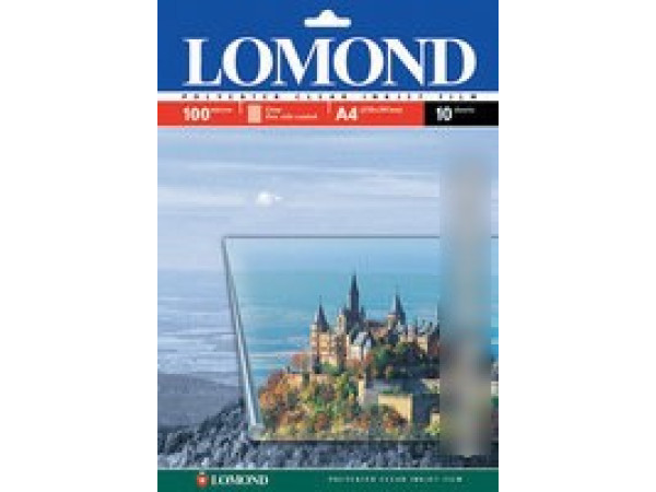 Пленка для печати Lomond Pet Clear Ink Jet Film A3 100мкм 50л [0708315]