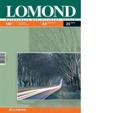 Фотобумага Lomond Матовая двухстороняя А4 130 г/кв.м. 25 листов (0102039)
