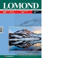 Фотобумага Lomond Глянцевая А4 200 г/кв.м. 25 листов (0102046)