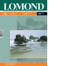 Фотобумага Lomond Матовая двухстороняя А4 200 г/кв.м. 25 листов (0102052)